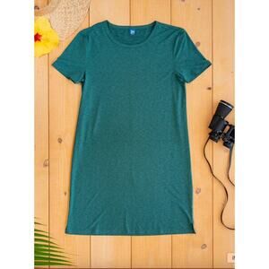 RipSkirt Teal Jasper Tee Shirt Dress sz L UPF 40 Outdoors Beach Coastal Casual